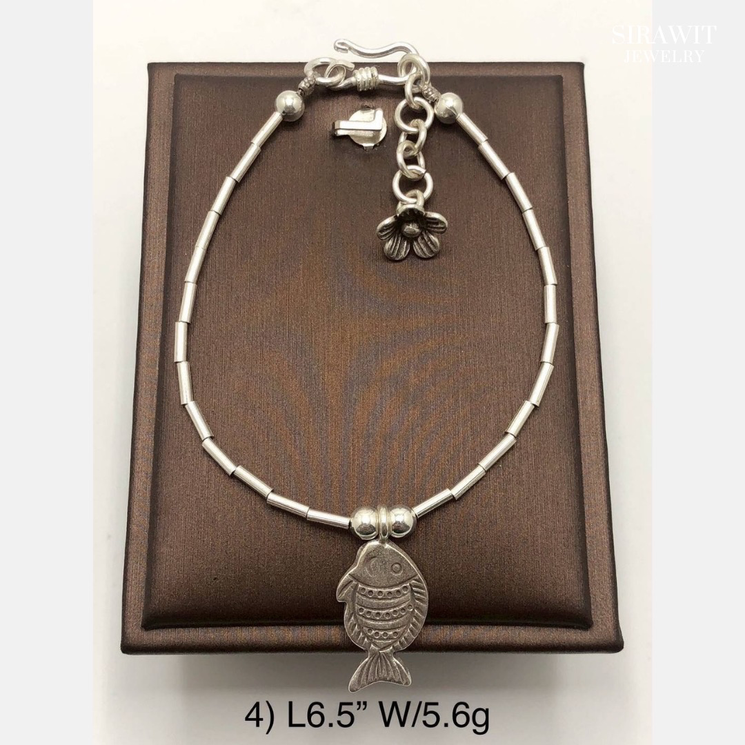 สร้อยข้อมือเงินแท้