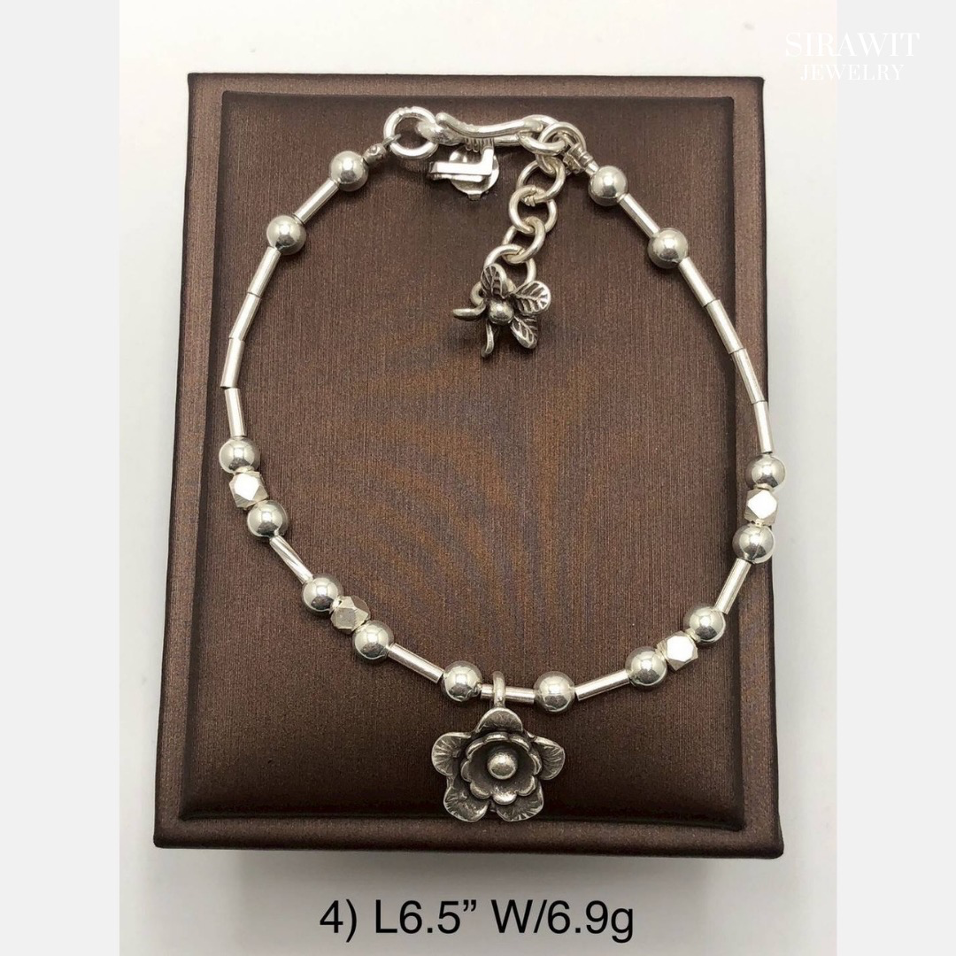 สร้อยข้อมือเงินแท้