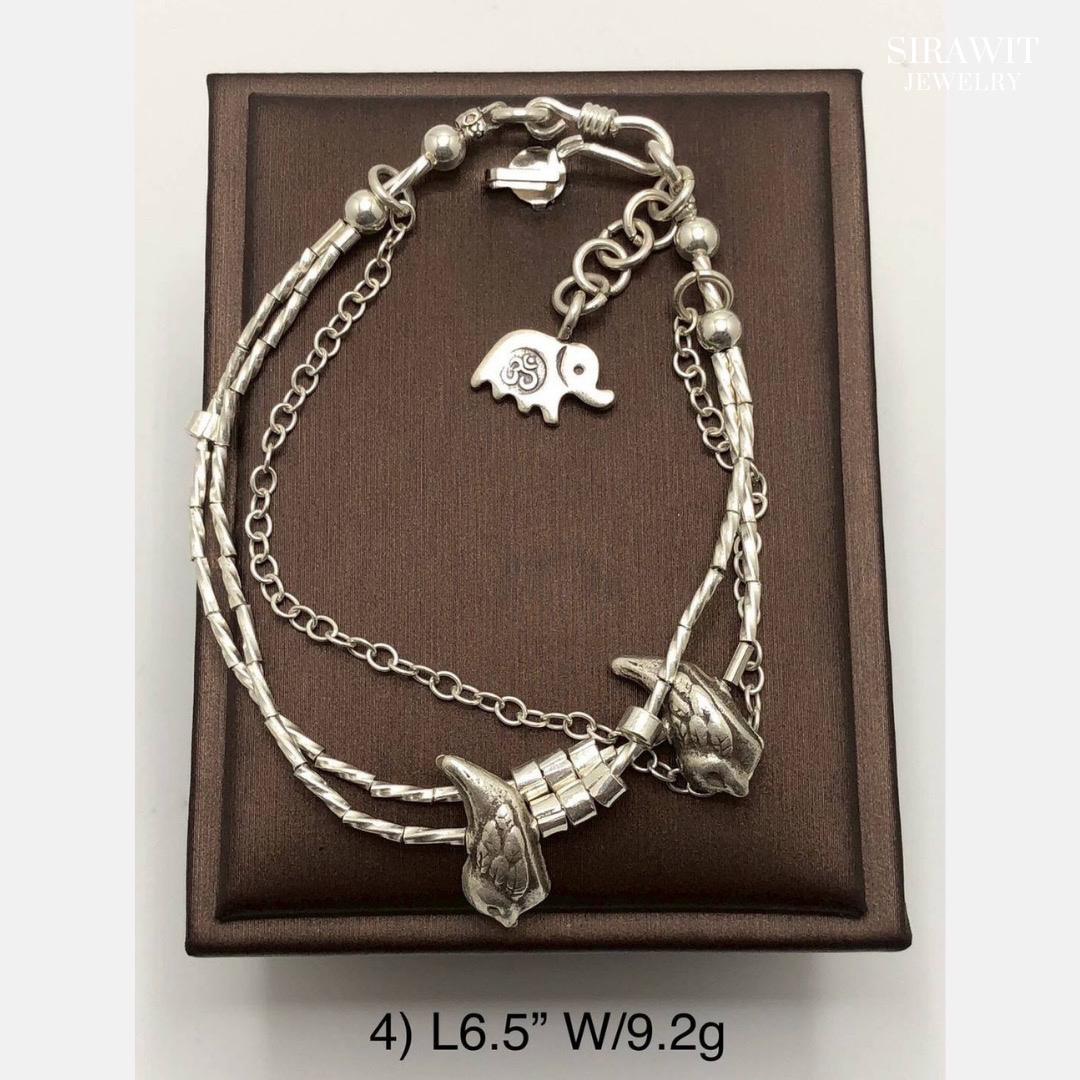 สร้อยข้อมือเงินแท้