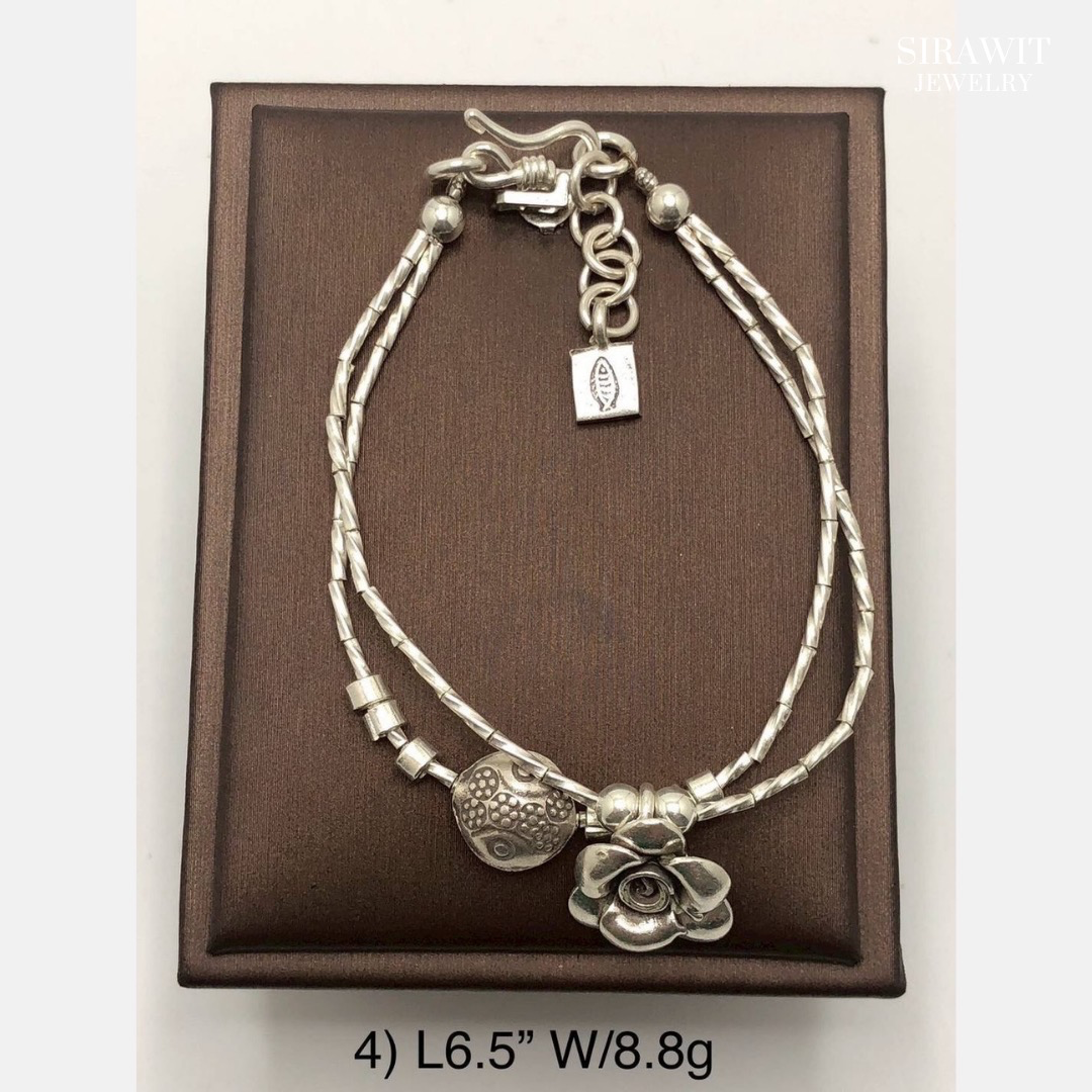 สร้อยข้อมือเงินแท้