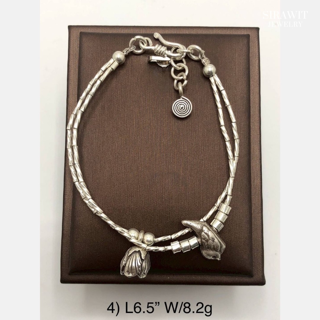 สร้อยข้อมือเงินแท้