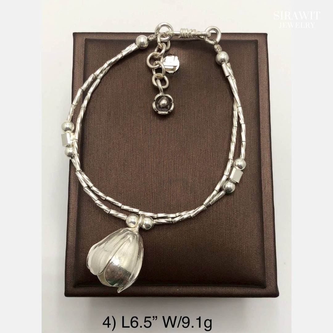 สร้อยข้อมือเงินแท้