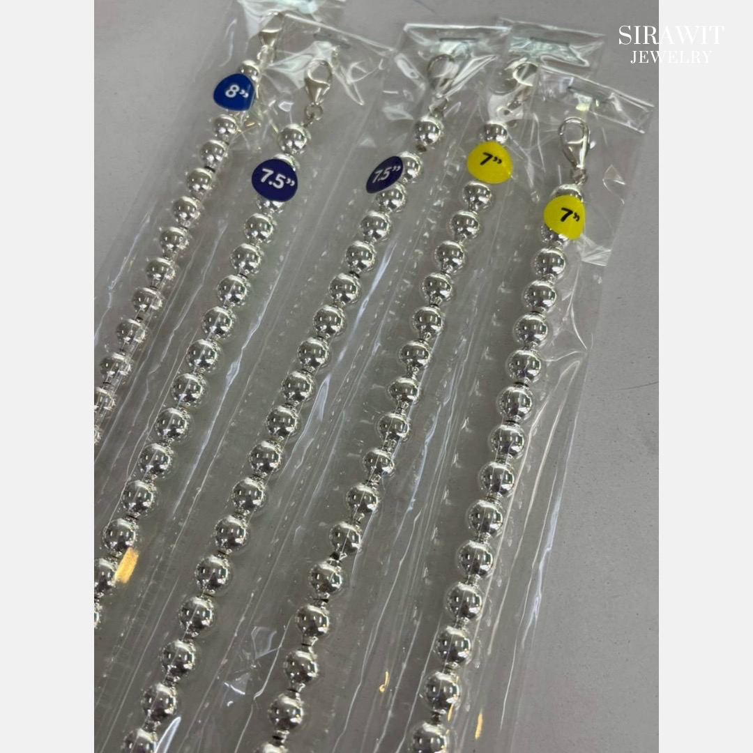 สร้อยข้อมือเงินแท้