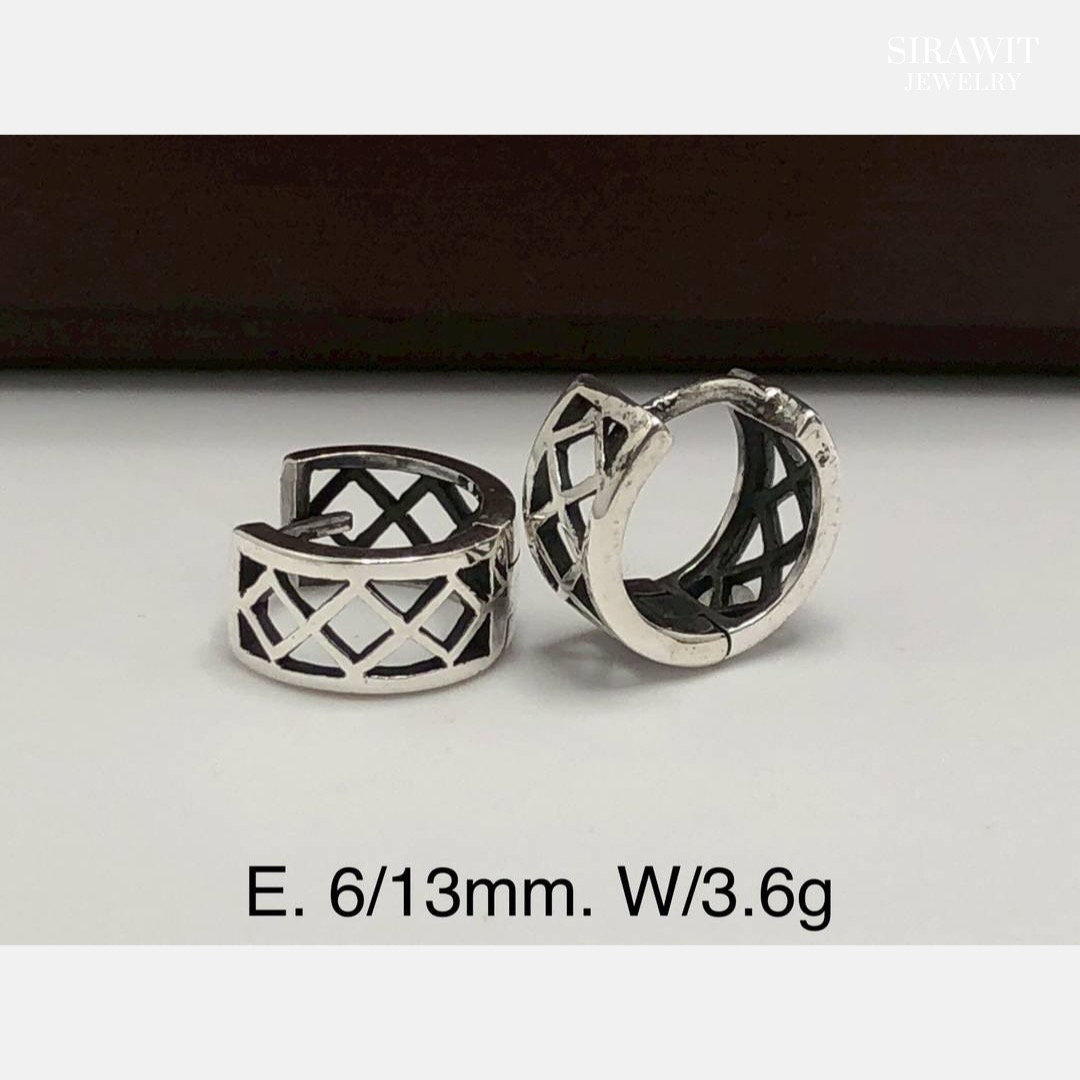 ต่างหูเงินแท้