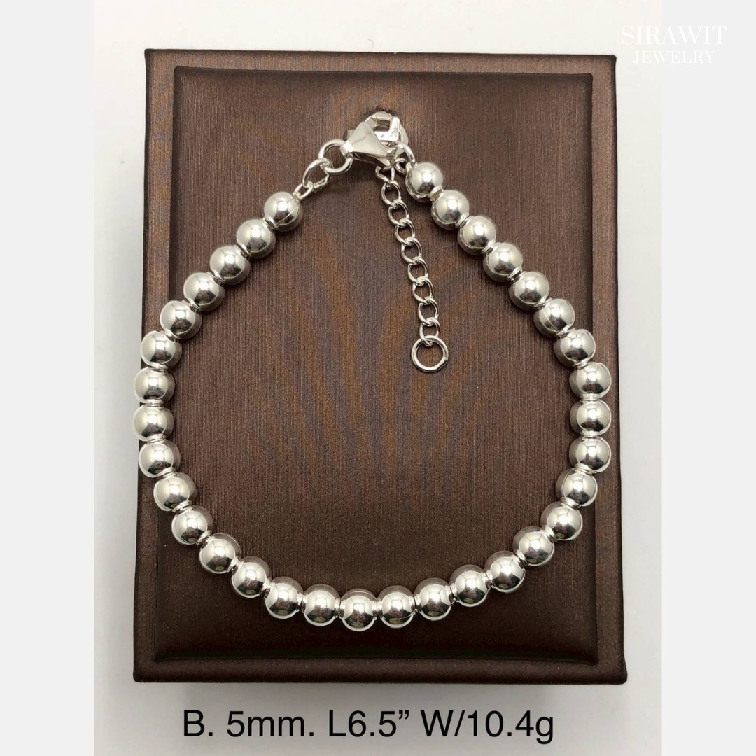 สร้อยข้อมือเงินแท้