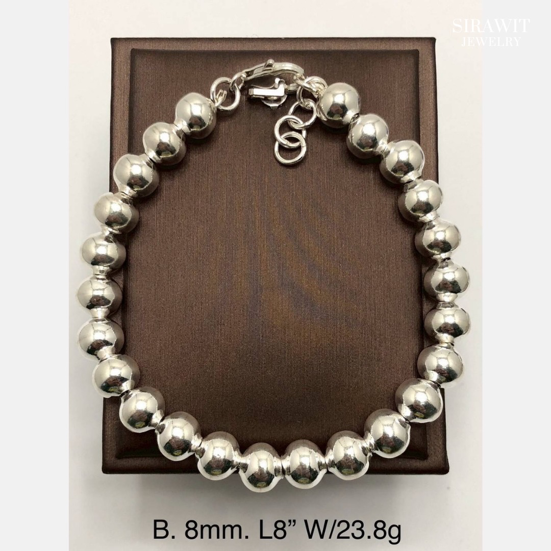 สร้อยข้อมือเงินแท้