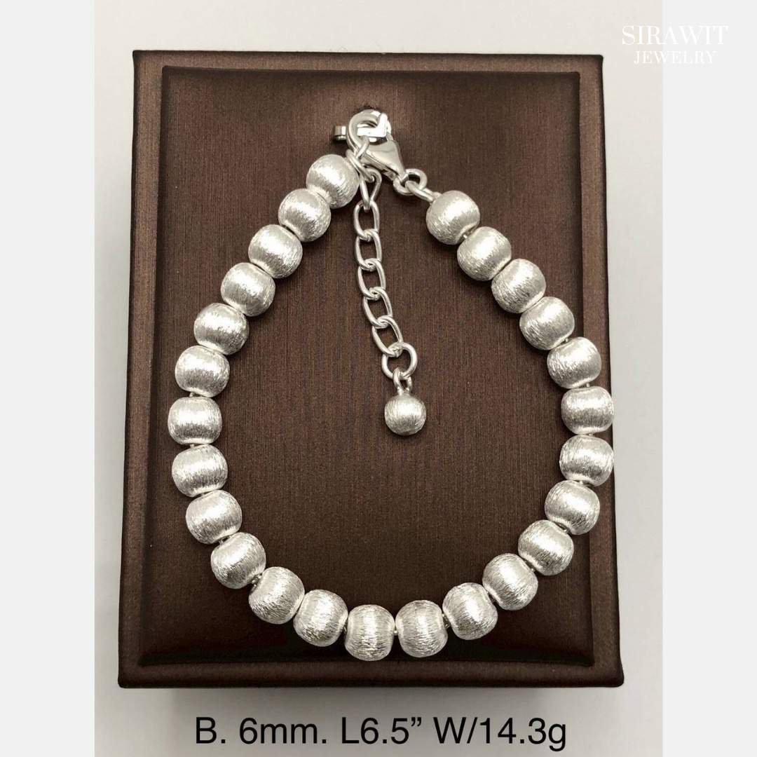 สร้อยข้อมือเงินแท้