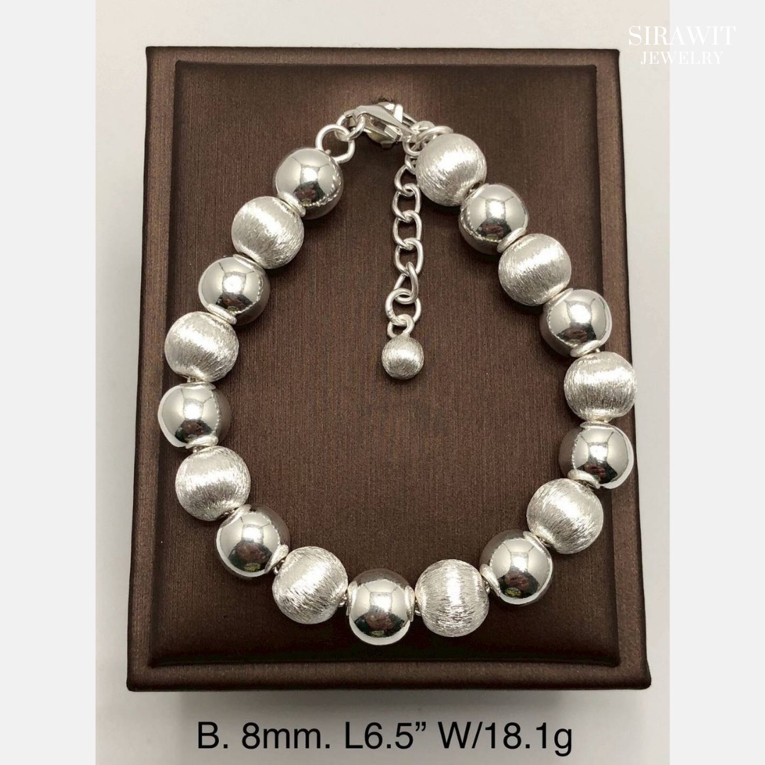 สร้อยข้อมือเงินแท้