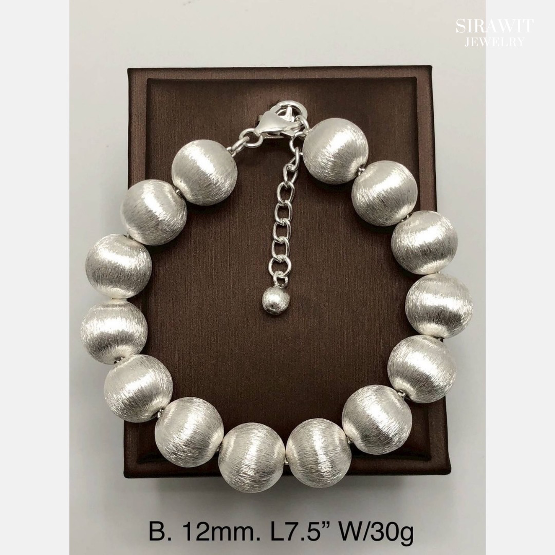 สร้อยข้อมือเงินแท้