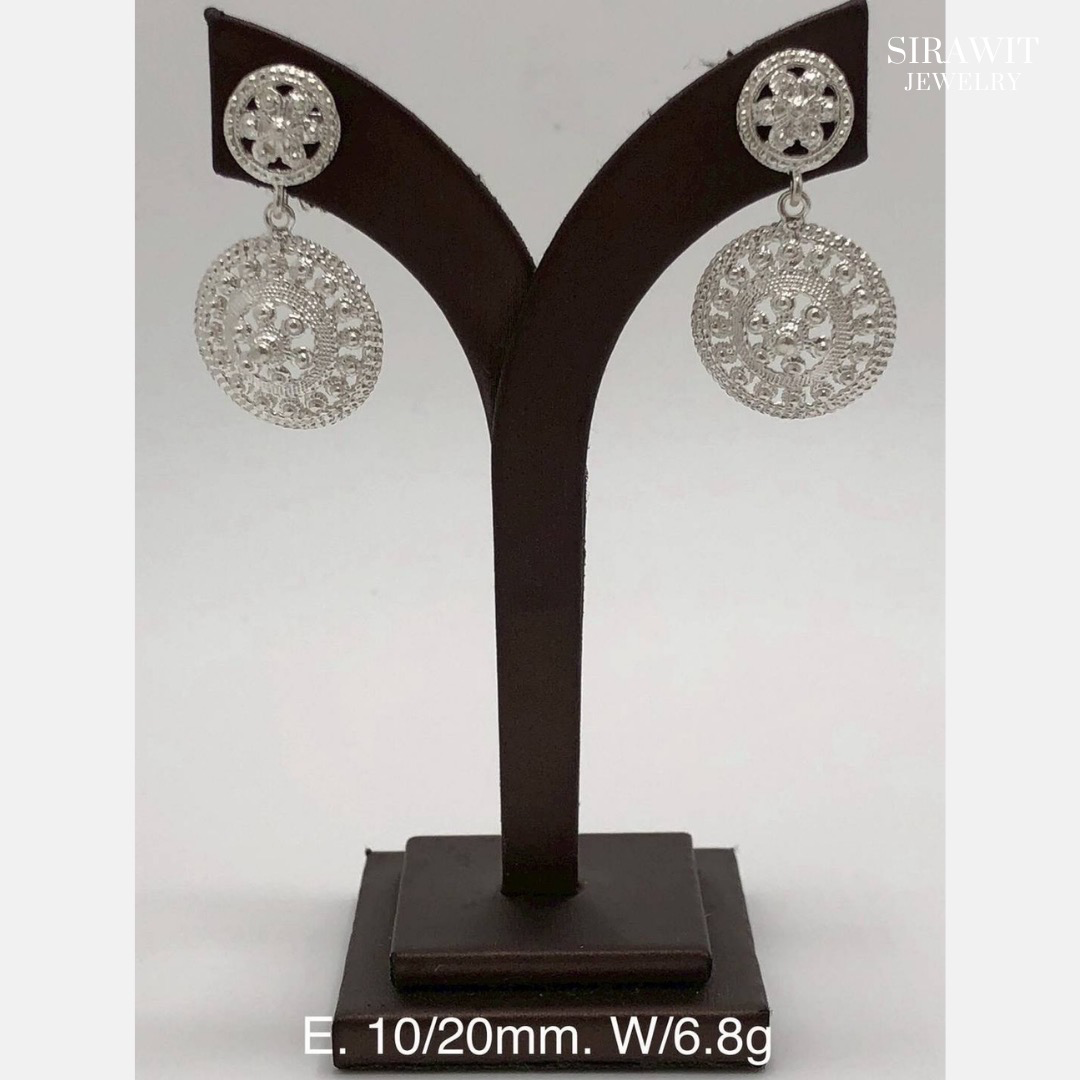 ต่างหูเงินแท้