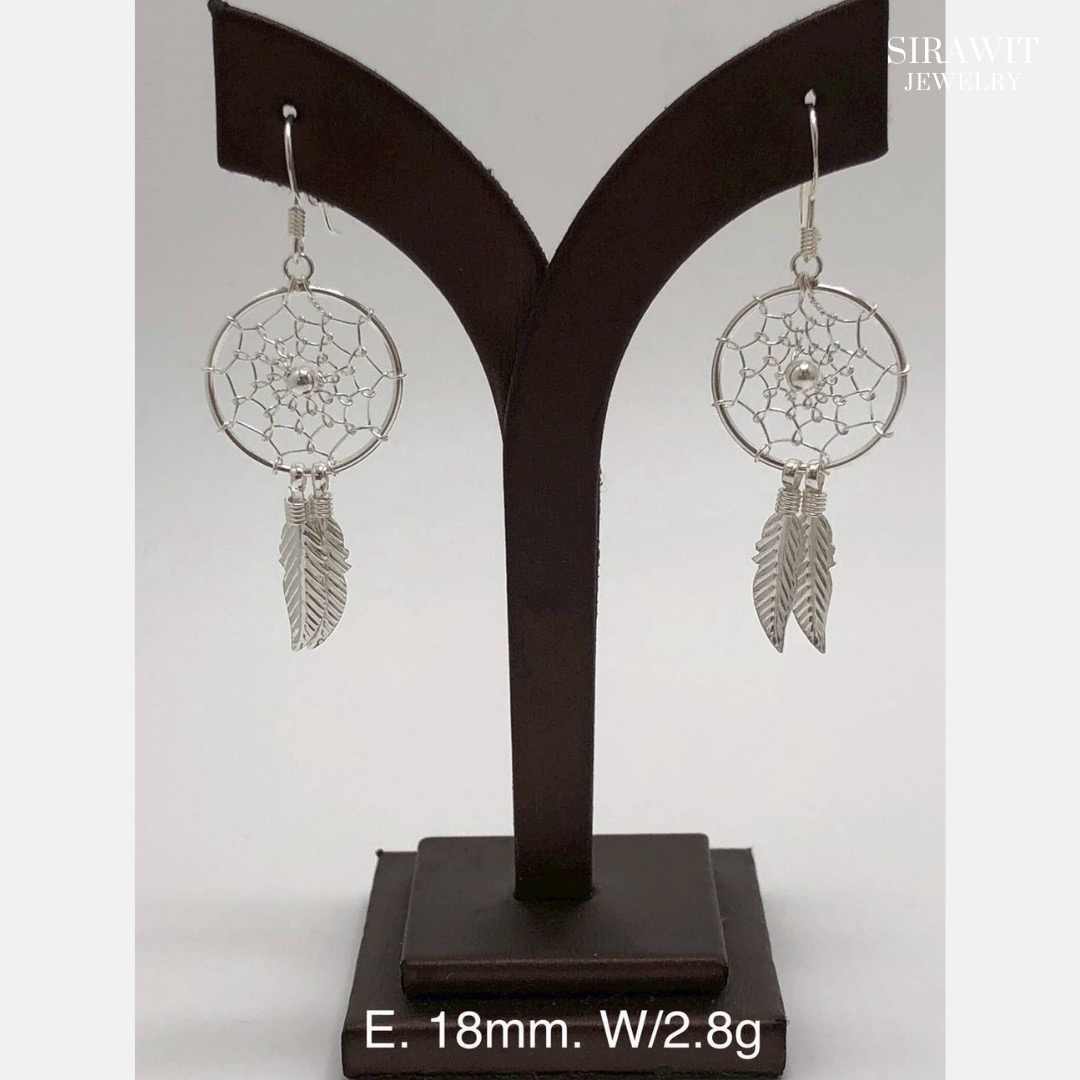 ต่างหูเงินแท้่