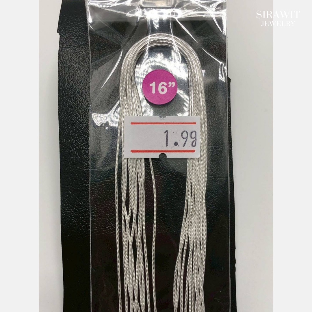 สร้อยคอเงินแท้