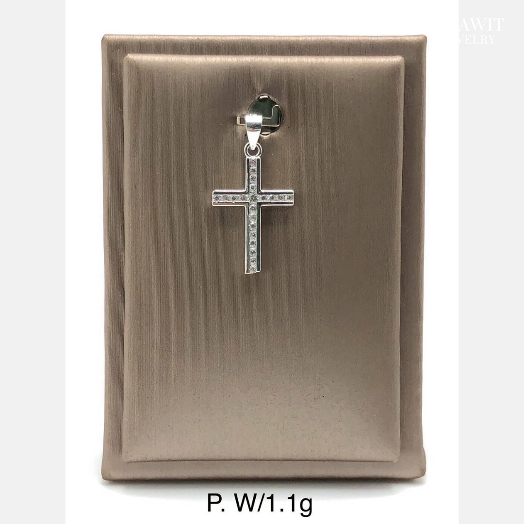 จี้กางเขนพลอย