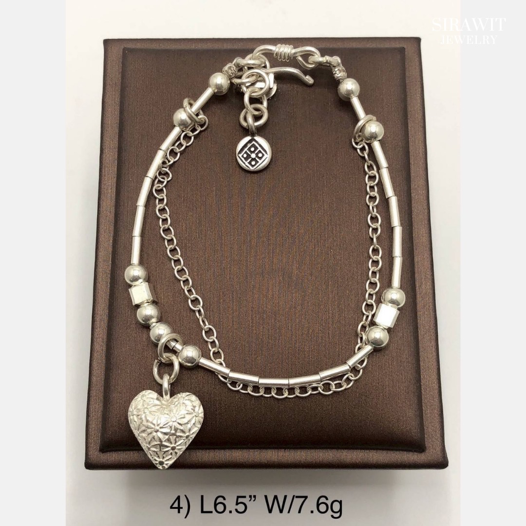 สร้อยข้อมือเงินแท้